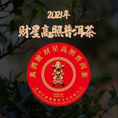 2021年 财星高照普洱茶357g